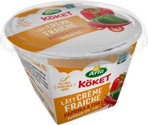 Arla Köket® Crème Fraiche Lätt 11% Paprika & Chili