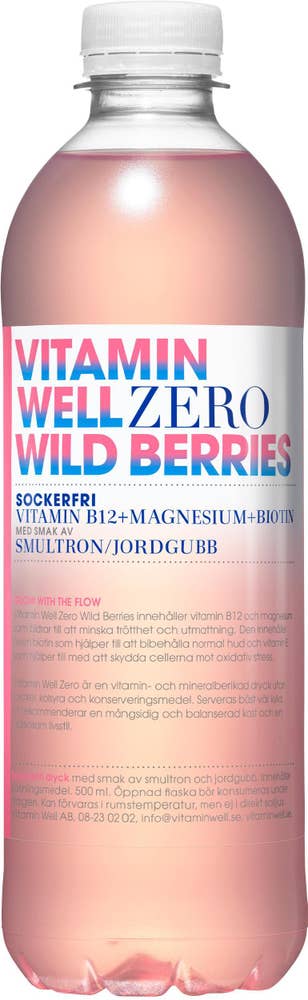 Vitamin Well Zero Wild Berries