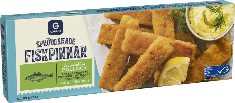 Fiskpinnar Frysta MSC