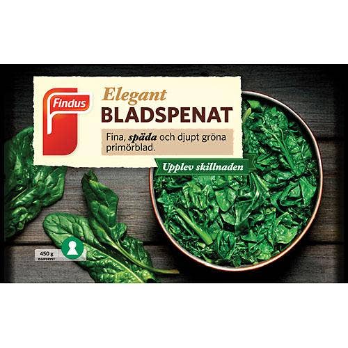 Findus Bladspenat Fryst