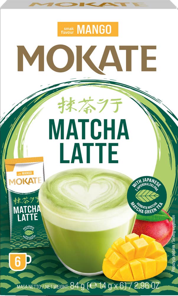 Mokate Matcha Latte Mango