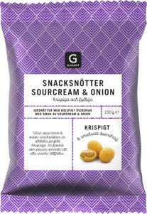 Garant Snacksnötter Sourcream & Onion