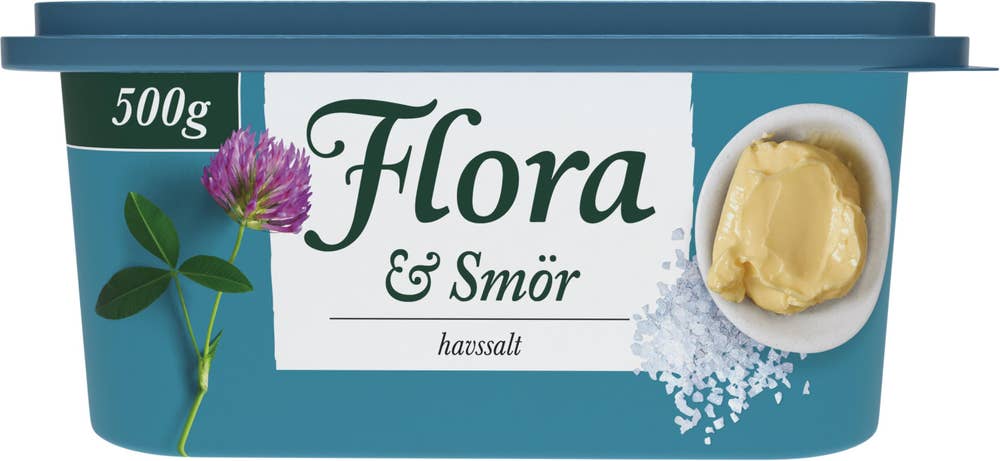 Flora med Smör Havssalt 70%