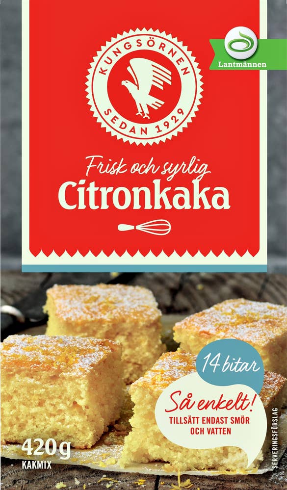 Kungsörnen Citronkaka
