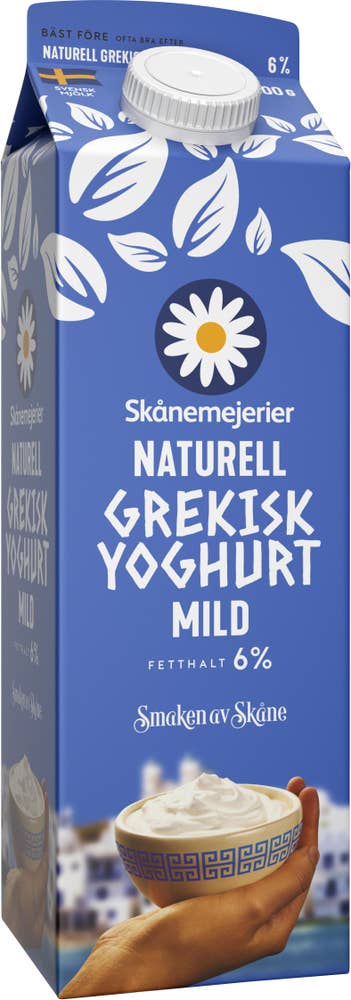 Skånemejerier Grekisk Yoghurt Mild 6%