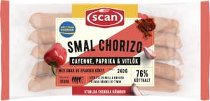 Scan Smal Chorizo Kötthalt 76% 5-p