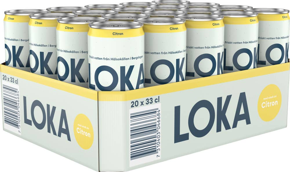 Loka Citron Flak 20x33cl