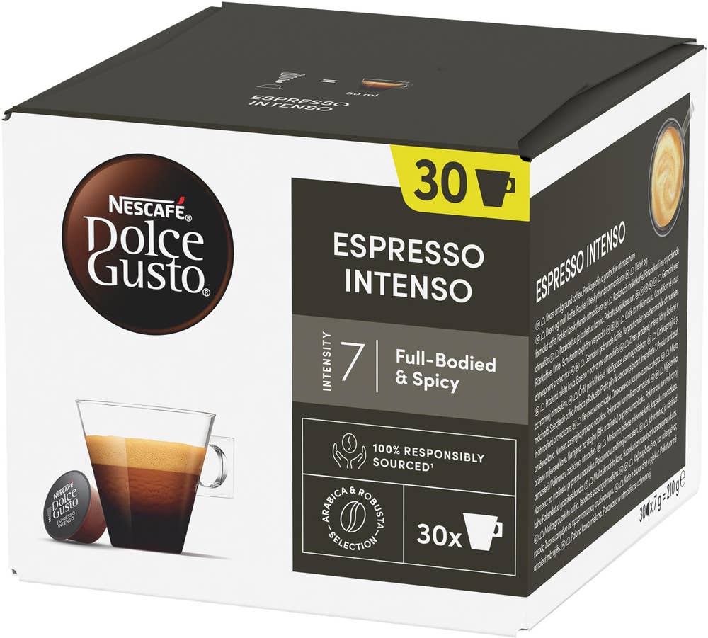 Nescafé Espresso Intenso Kaffekapslar