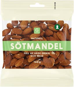 Sötmandel Naturell
