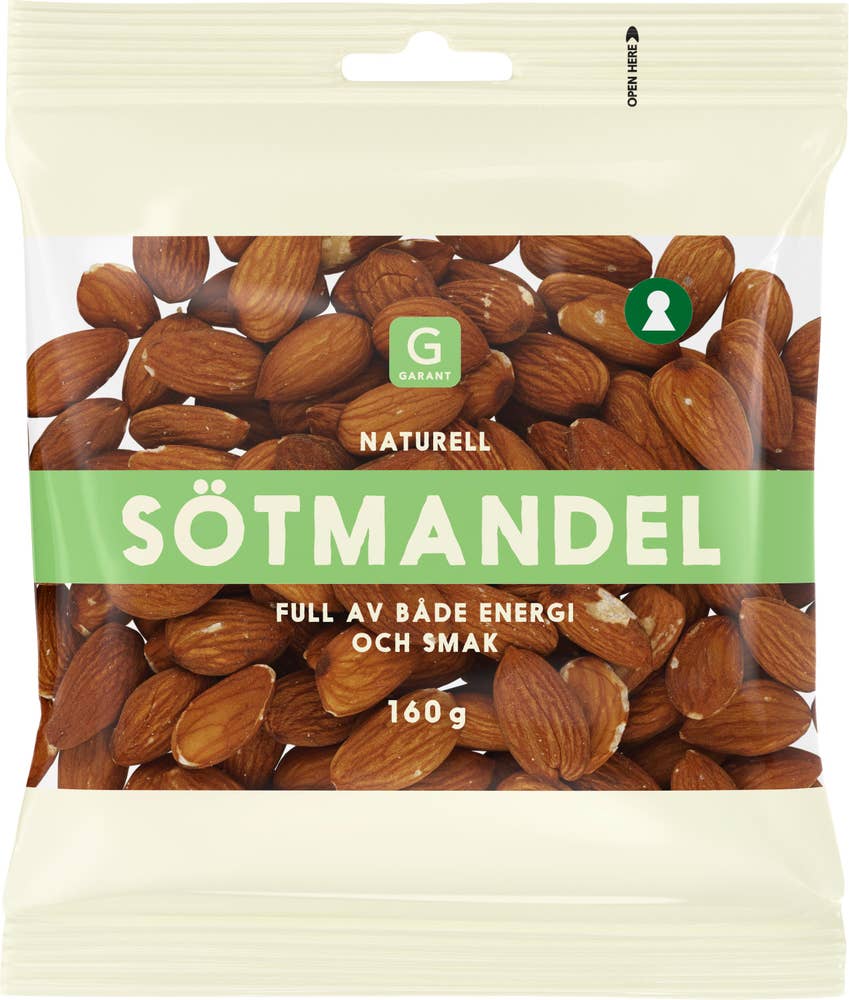 Garant Sötmandel Naturell