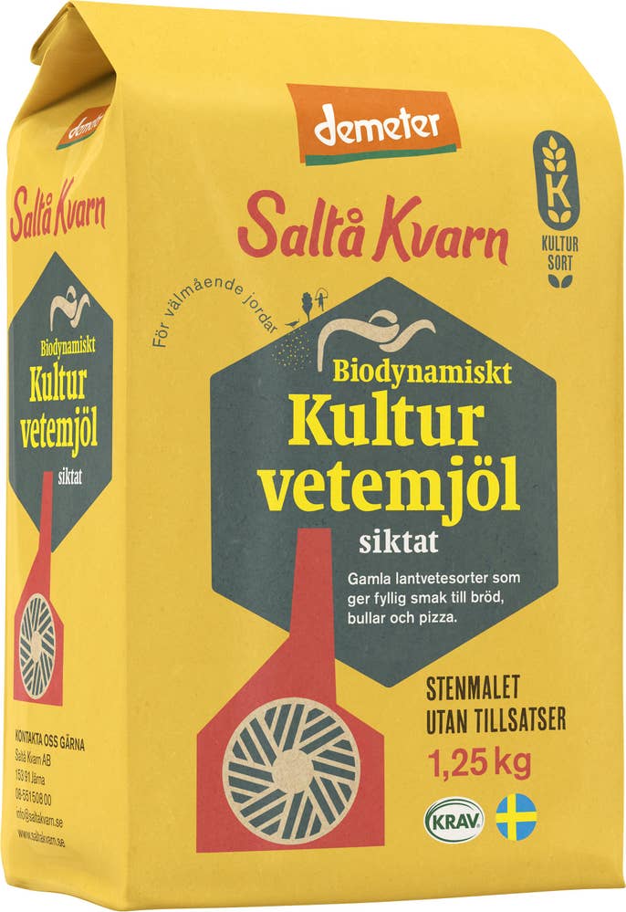 Saltå Kvarn Mjöl Kulturvete Sikt