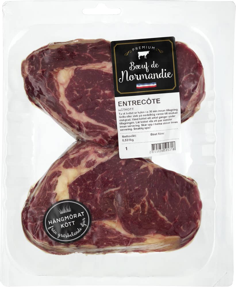 Boeuf de Normandie Entrecôte