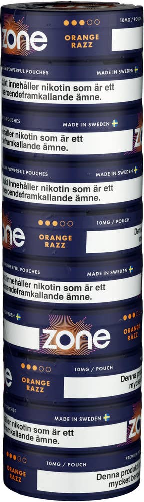 ZONE No.63 Orange Razz Strong Stock