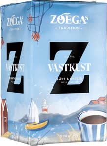 ZOÉGAS Västkust Bryggkaffe Mellanrost