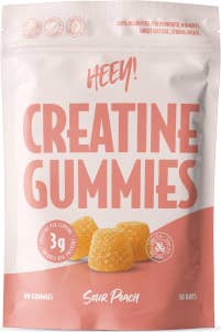 Heey! Creatine Gummies Sour Peach