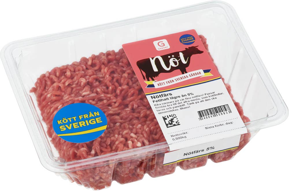 Garant Nötfärs 5%