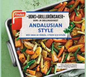 Findus Grönsaksmix Andalusia Style Fryst 500g