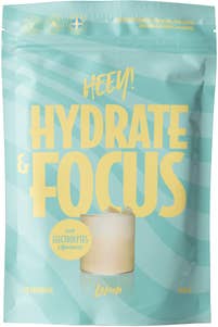 Heey! Hydrate & Focus Electrolytes Lemon 40 portioner