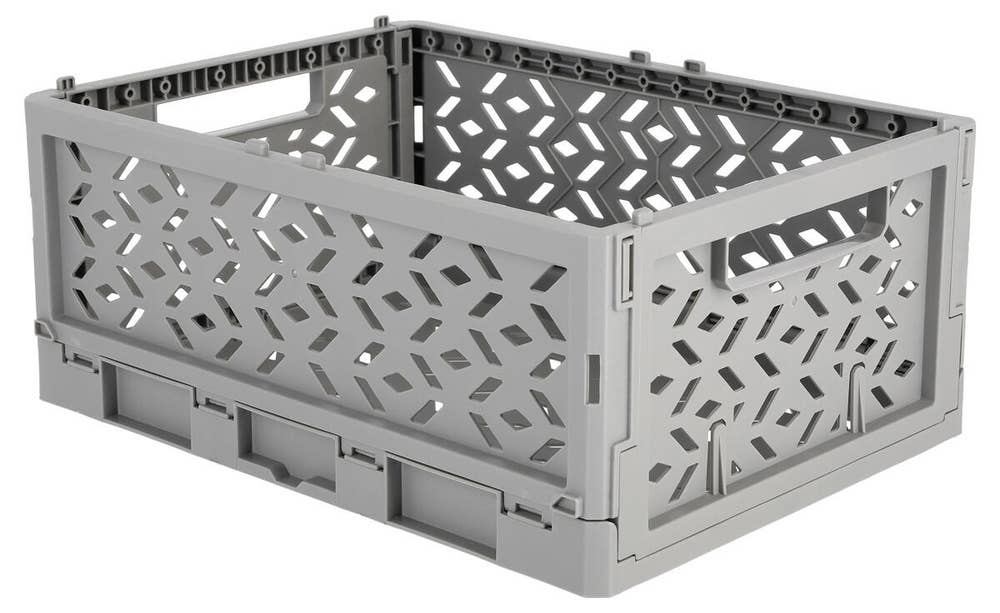 Clas Ohlson Klappbox Grå L Clas Ohlson