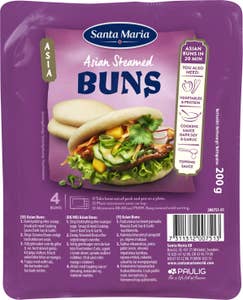 Santa Maria Asian Steamed Buns 4-p