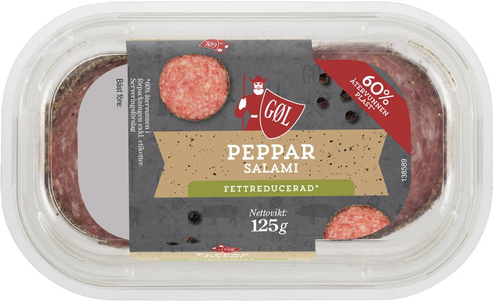 GØL Pepparsalami 150g Gol Pölser