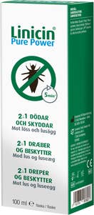 Linicin Pure Power Schampo mot Löss & Lusägg