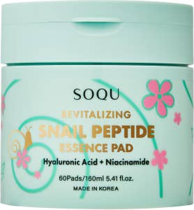 SOQU Snail Peptide Essence Pad
