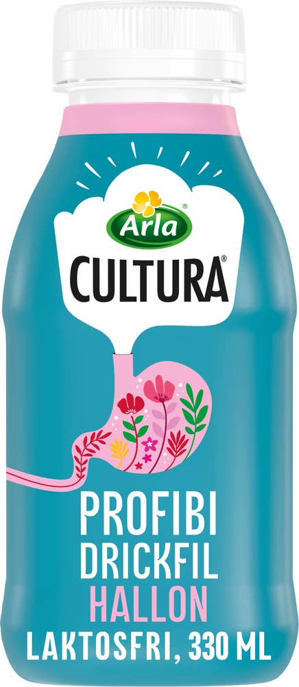 Arla® Cultura® Profibi Drickfil Hallon Laktosfri