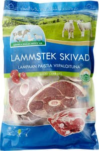 Qibbla Halal Lammstek Skivad Fryst