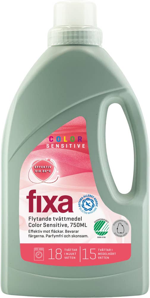 Fixa Flytande Tvättmedel Color Sensitive