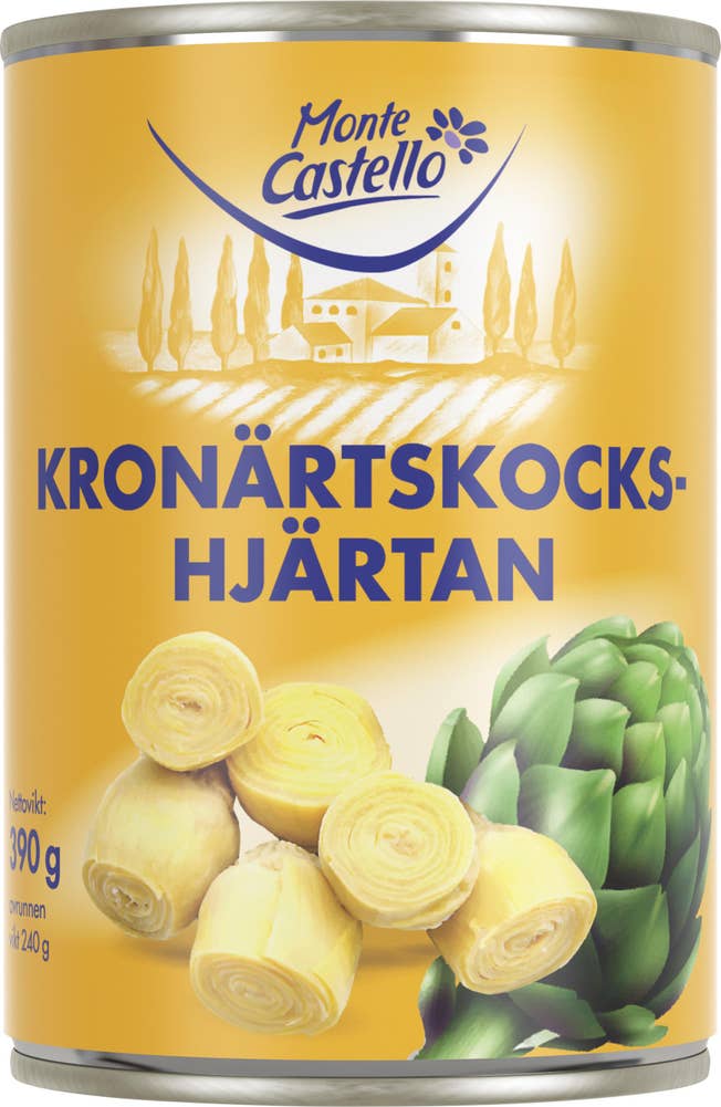 Monte Castello Kronärtskockshjärtan