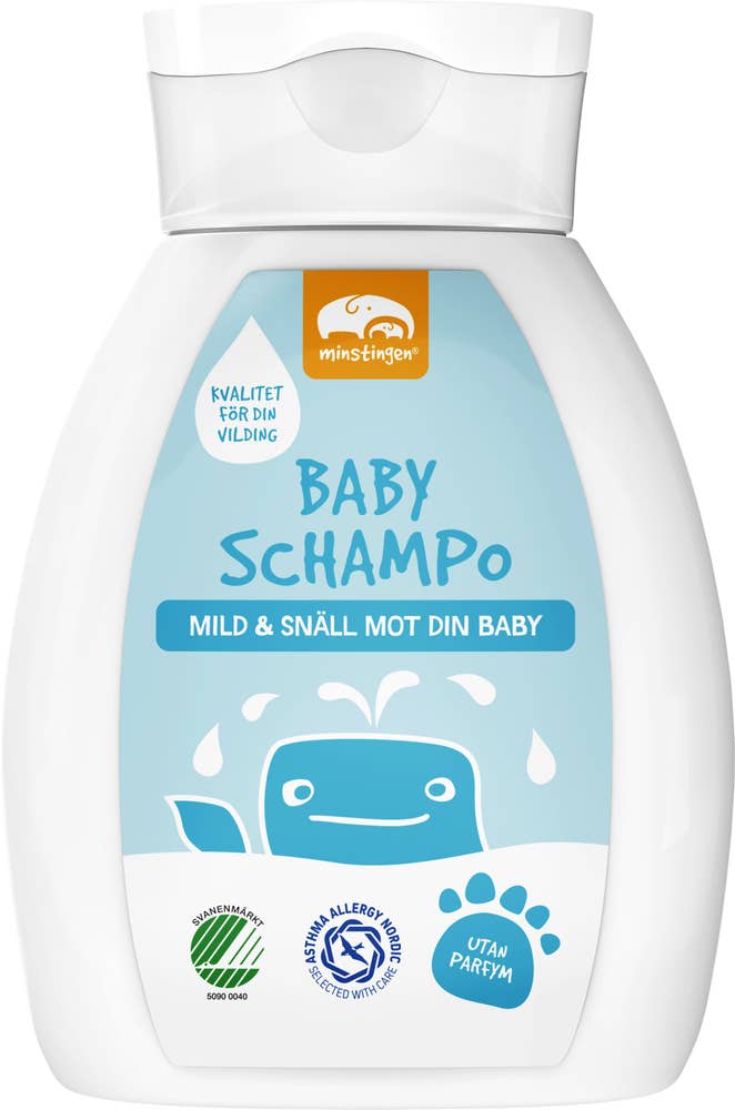 Minstingen Babyschampo Oparfymerad