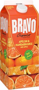 Bravo Juice Apelsin, Äpple & Mandarin