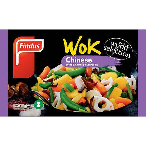 Ej sorterad Fryst Wok chinese Findus