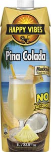HAPPY VIBES Pina Colada Mocktail Fruktdryck Ananas Kokos