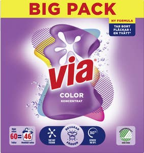 Via Tvättmedel Color