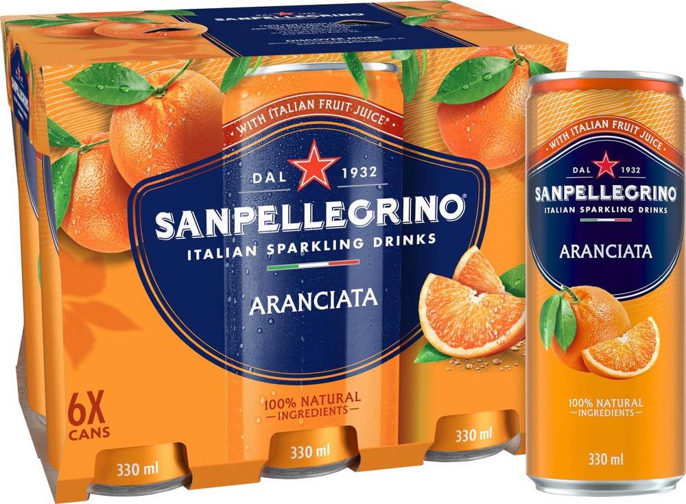 San Pellegrino Aranciata 6x33cl