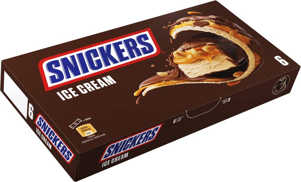 SNICKERS Glass Snickers 6-p