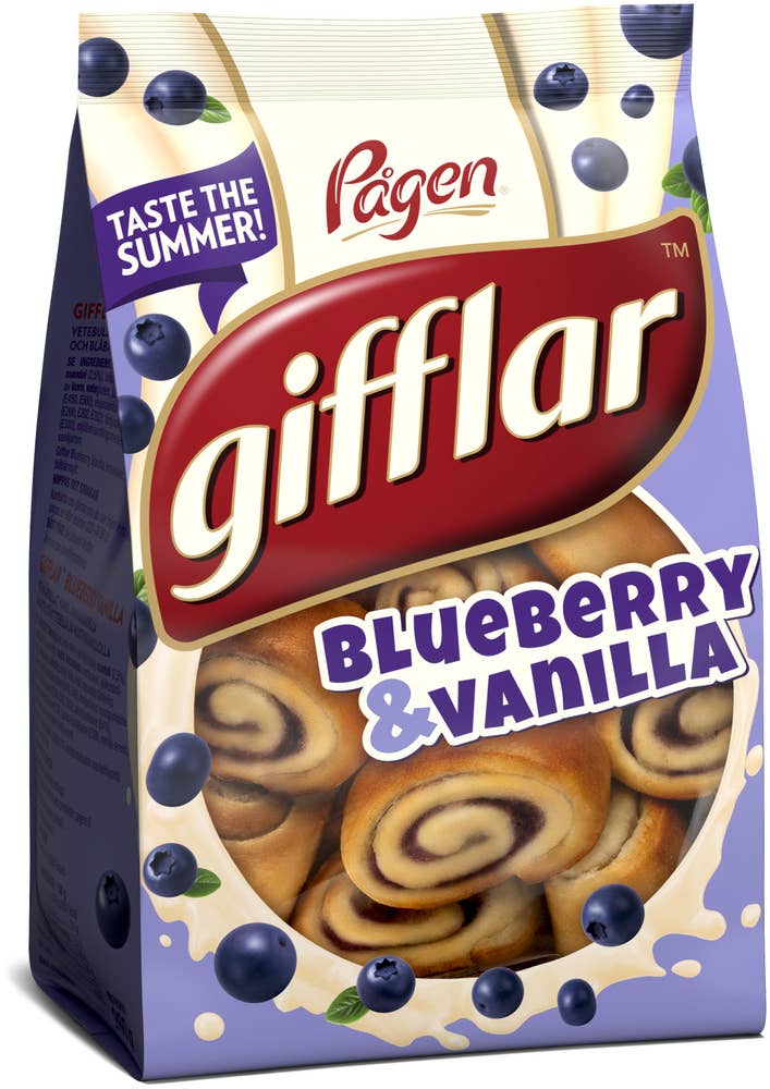 Pågen Gifflar Blåbär & Vanilj