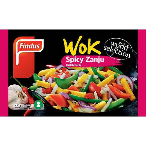 Findus Wok Spicy Zanju Fryst