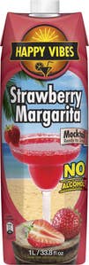HAPPY VIBES Strawberry Margarita Mocktail Fruktdryck