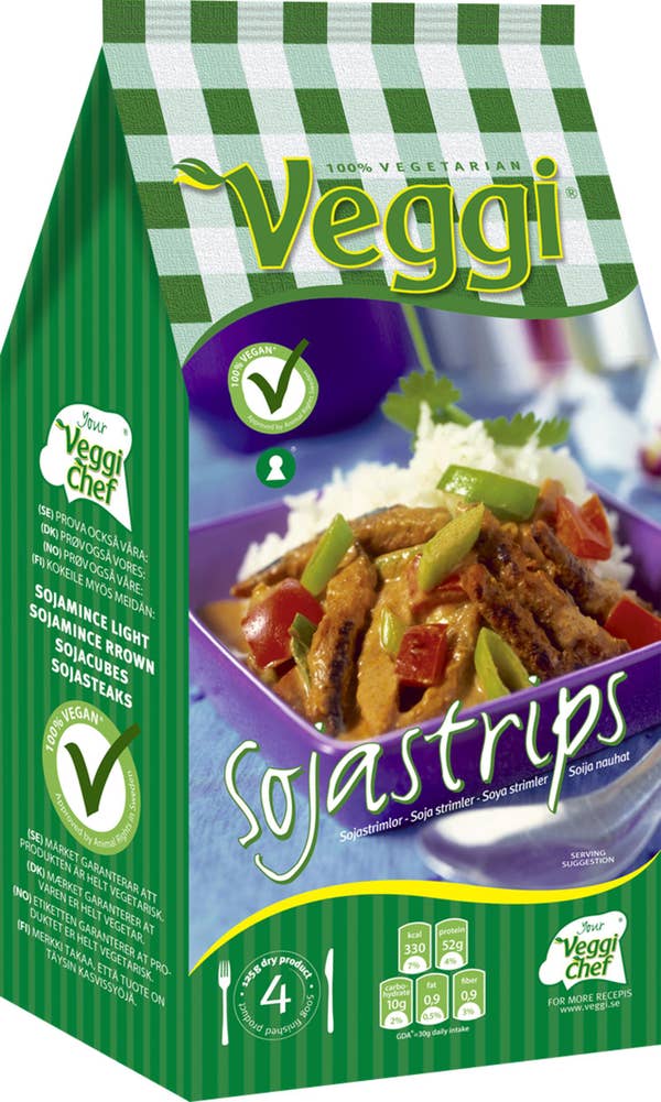 Veggi Sojastrimlor Veggi