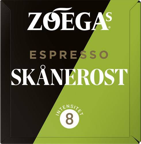 ZOÉGAS Kaffekapslar Espresso Skånerost