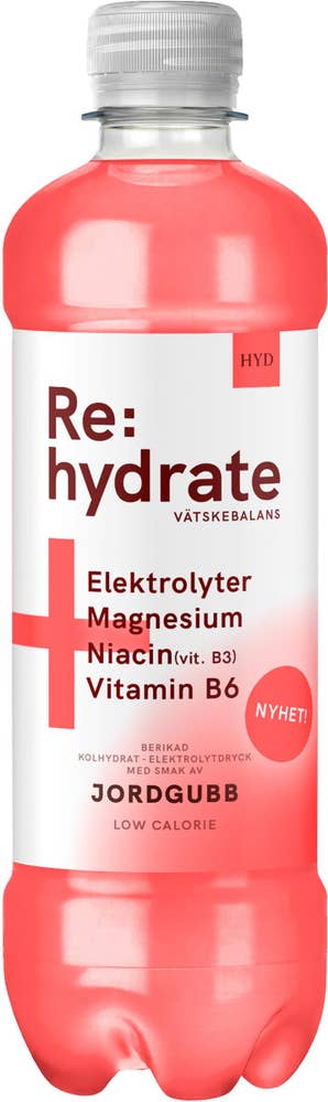 HYD Re:hydrate Vätskeersättning Jordgubb