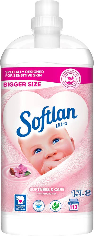 Softlan Sköljmedel Softness & Care