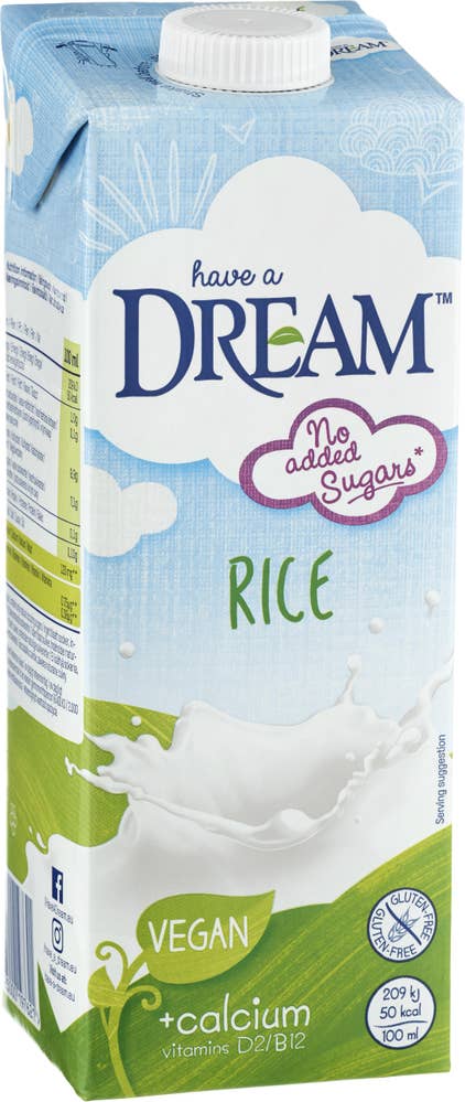 Rice Dream Ricedream Kalcium