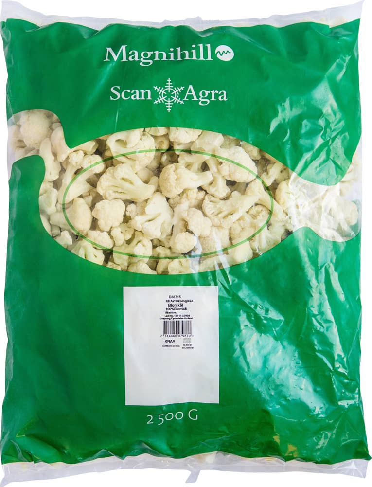 Magnihill Blomkål Fryst EKO/KRAV