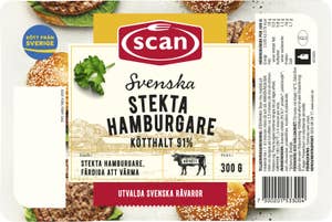 Scan Hamburgare Stekta