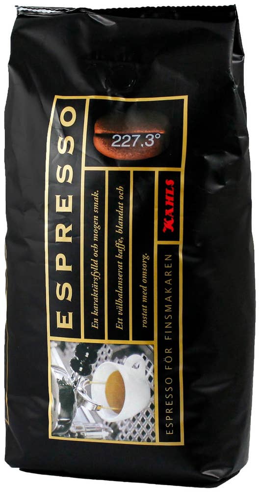 Kahls Kaffe Espresso 227,3° Hela Kaffebönor