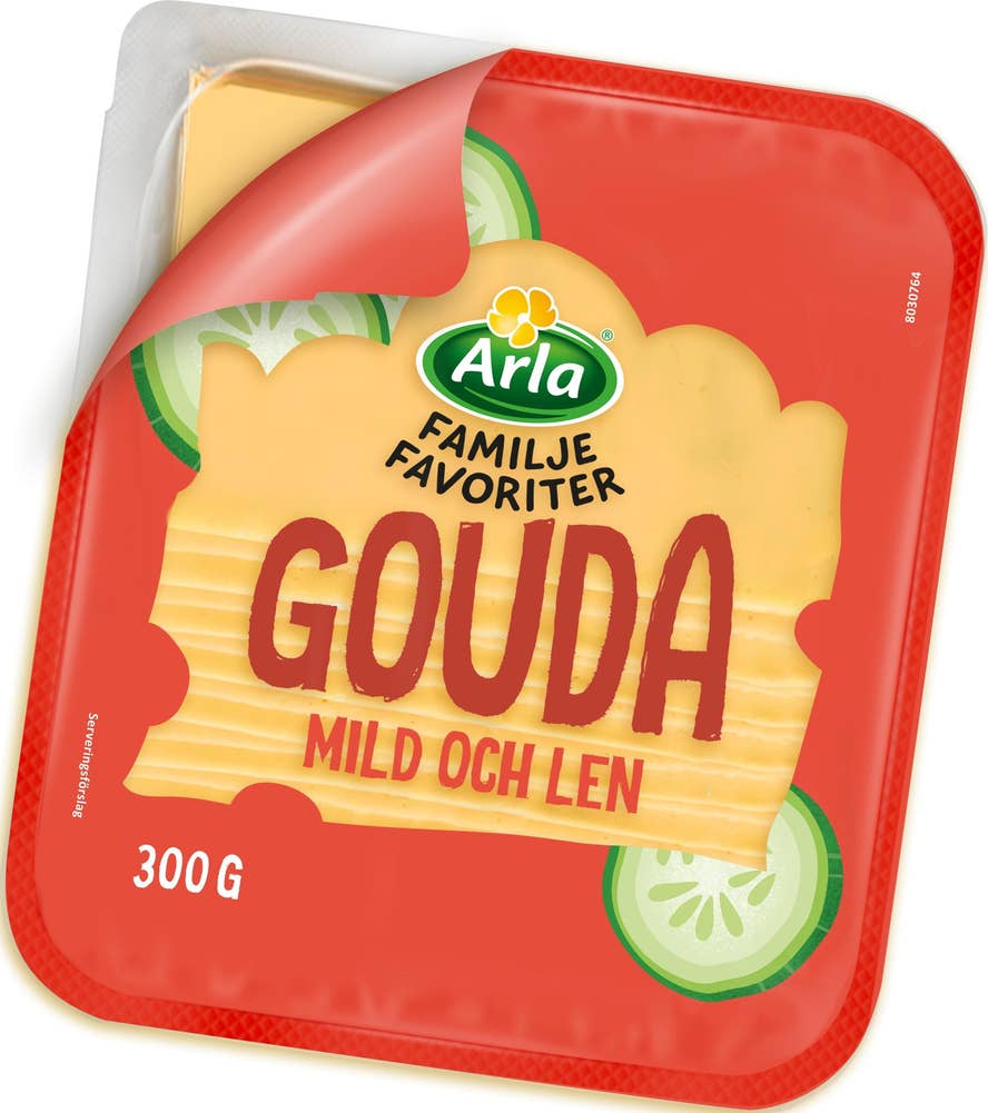 Arla® Familjefavoriter Gouda 28% Skivad